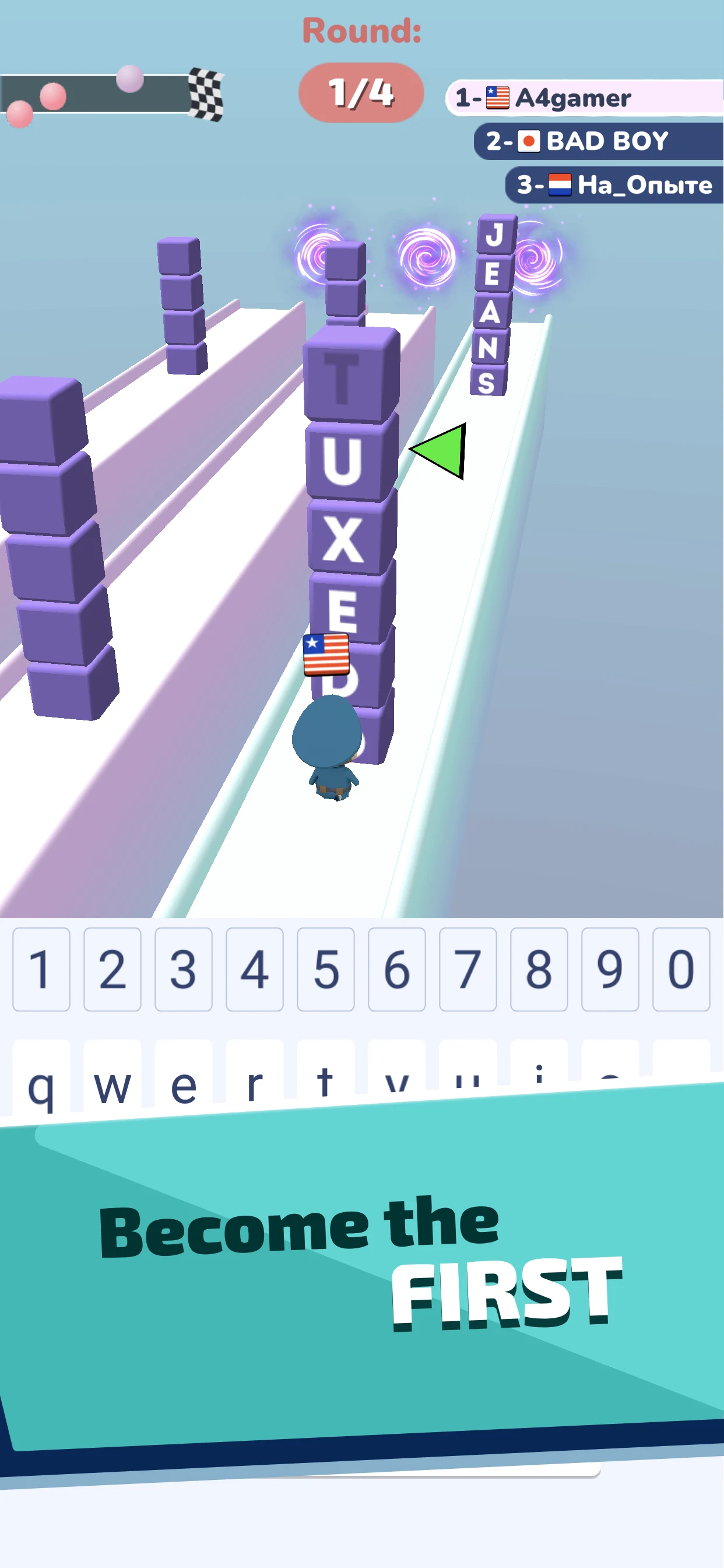 A4 Typer - Play and increase y screenshot